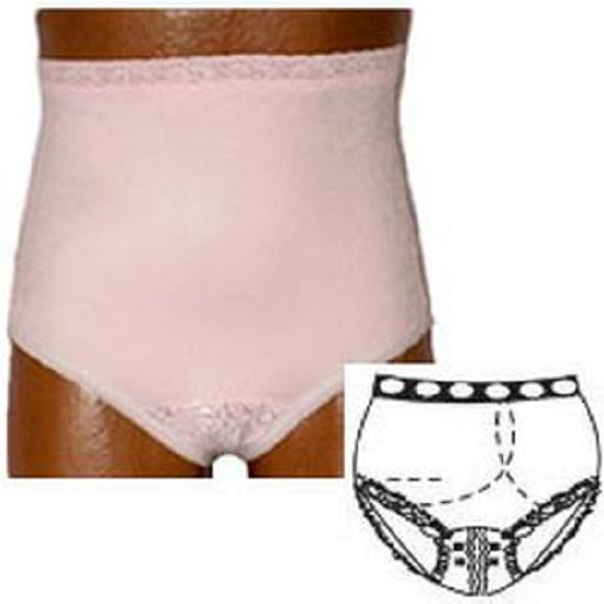 Split-Lace Crotch with Built-In Barrier/Support