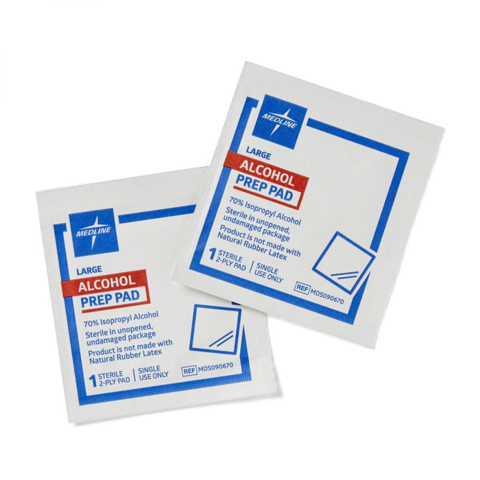 Medline Alcohol Prep Pads