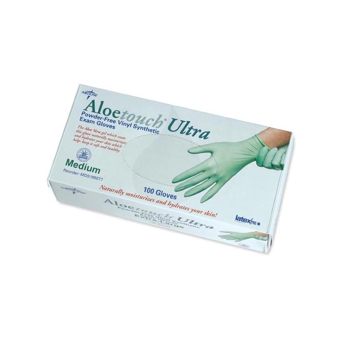 Aloetouch Powder-Free Latex Examination Gloves