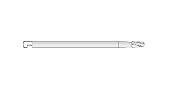 Microaire Sugical Side Cutting Burs - Side Cutting Bur, Carbide, 8 Flutes x 2.1 mm - K-78