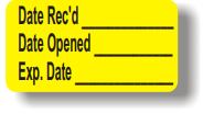 Ergomat COVID-19 Social Distancing Safety Signs and Strips - "Face Mask Required" Safety Sign, Round Yellow, 4" - DSV-SIGN 16-SD-B