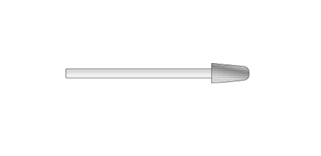 Microaire Surgical Diamond Dermabrader Bur - Dermabrader Bur, Diamond, Taper, 5 mm - ZB-184