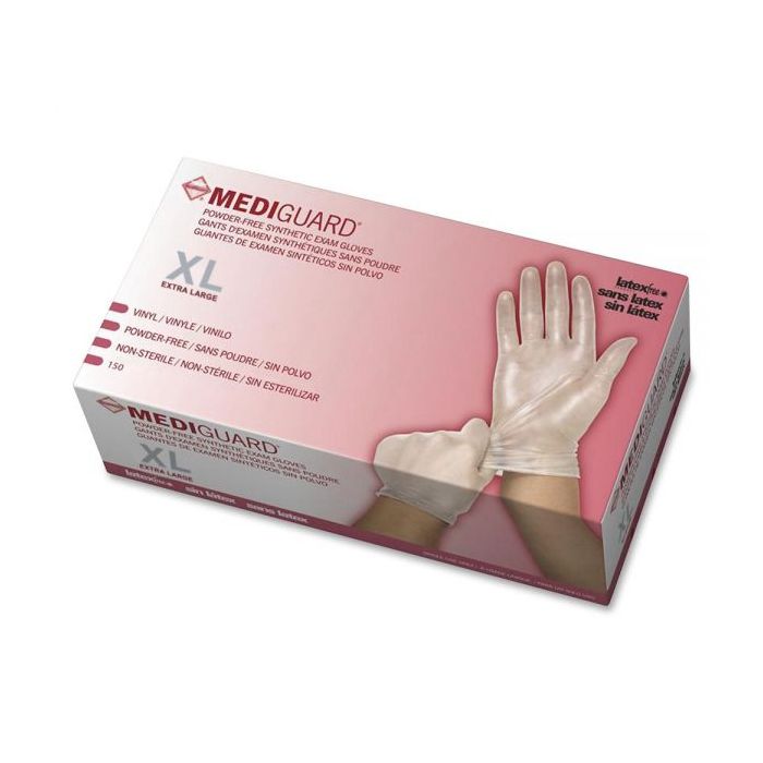 MediGuard Powder-Free Vinyl Exam Gloves