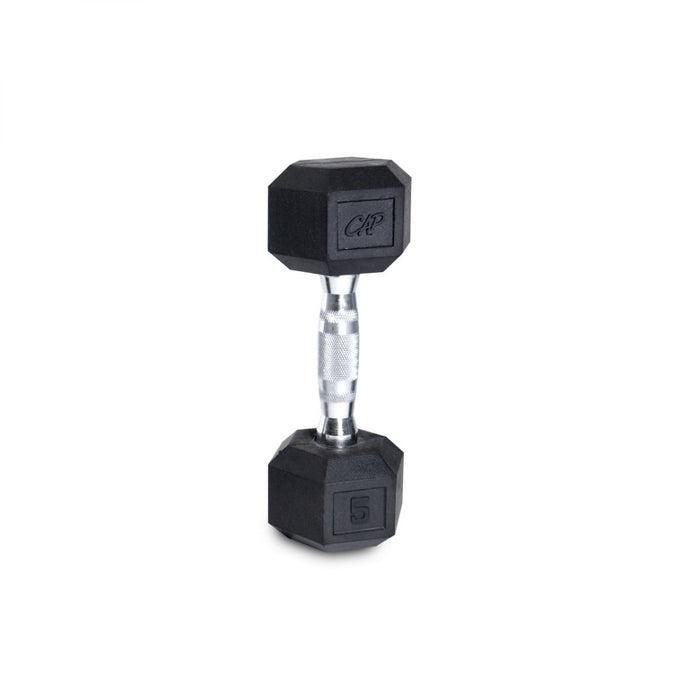 CAP Rubber Hex Dumbbells