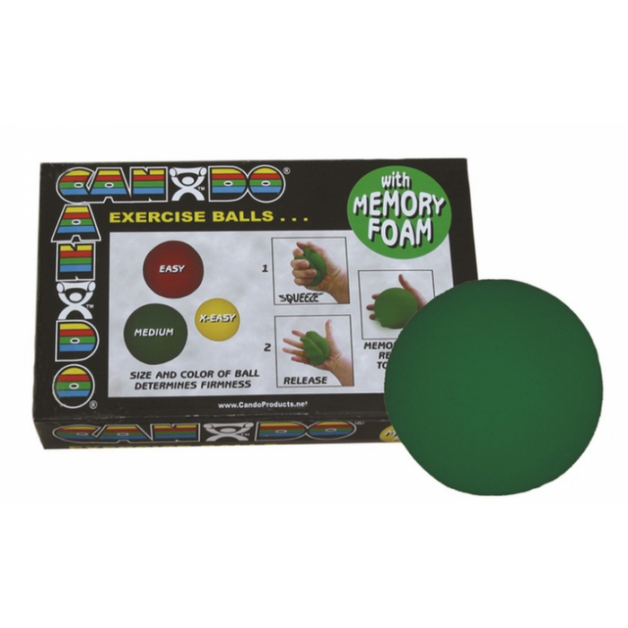 CanDo Memory Foam Ball Exerciser