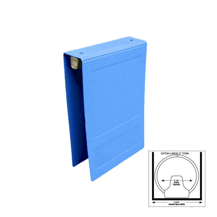 Poly Binder Side-Open 3" 1/Each