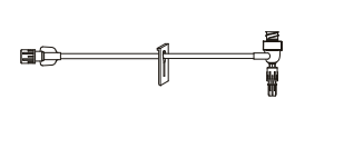 BD Maxguard T-Connector Extension Sets - Maxguard Minibore Extension Set with T-Connector, 6" L - MXT1005