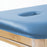 Metron Value Treatment Table - Nose Cutout and Adjustable Back with Open Shelf