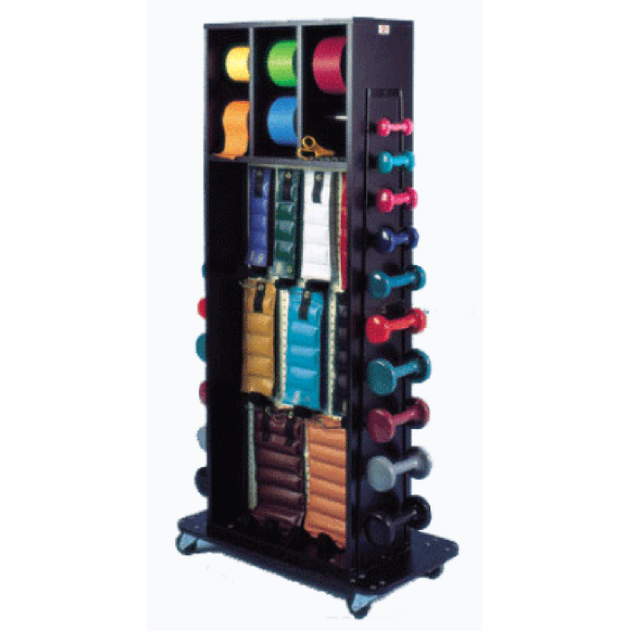 Hausmann Combination Weight Rack with Mirror