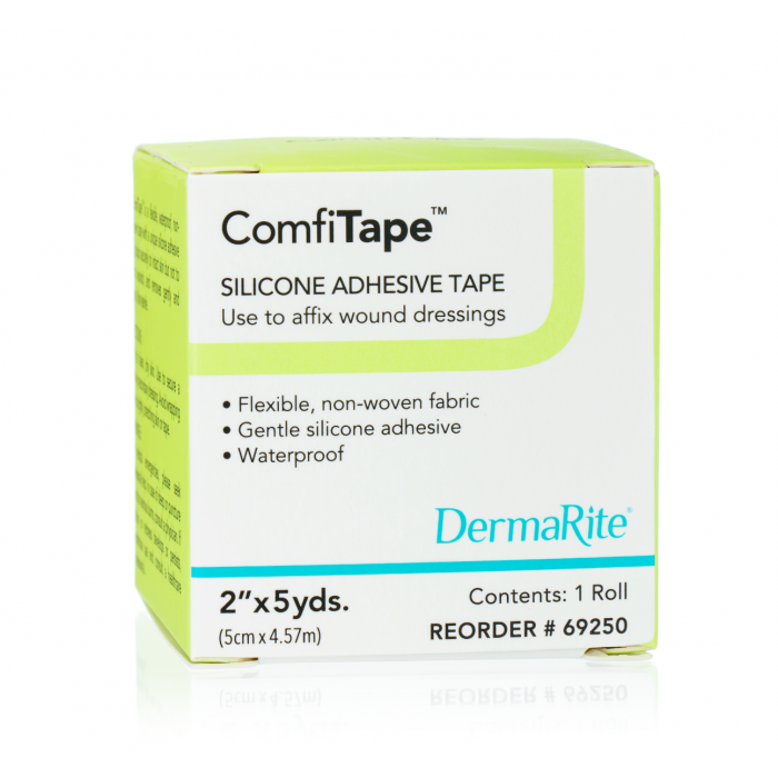 DermaRite ComfiTape Silicone Adhesive Tape