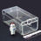 MedValue Small Locking Refrigerator Storage Box, Acrylic