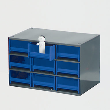 MedValue Cassette, 9 Drawer, 17x11x11