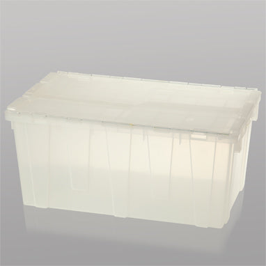 MedValue Hinged Lid Transfer Box, 26x13x17