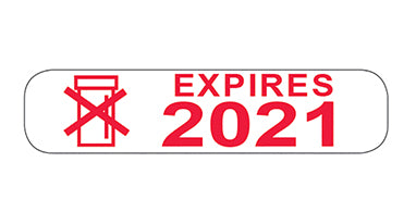 MedValue Expires 2021 Labels