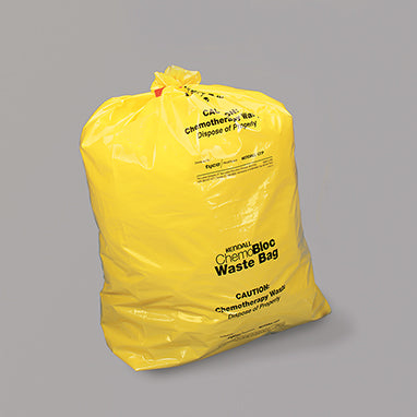 MedValue Chemo Waste Bag, 20 Gal, 23 x 41-1/2