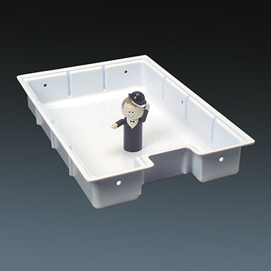 MedValue Half-Size Crash Cart Box Only for Lift-Off Lid