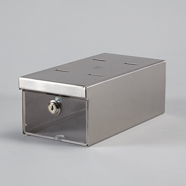 Item 3723 - Locking Refrigerator Box, Clear Drawer/Clear Bracket