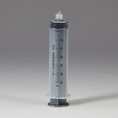 Sterile Monoject Luer-Lock Syringes, 35mL, Case