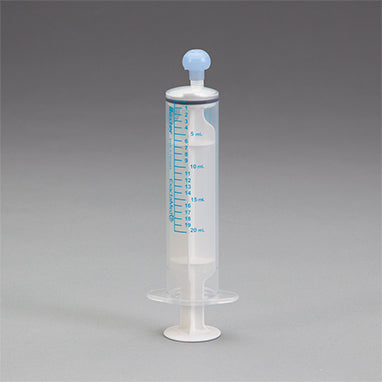 ExactaMed Oral Dispensers w/ Tip Caps, 20mL - Clear