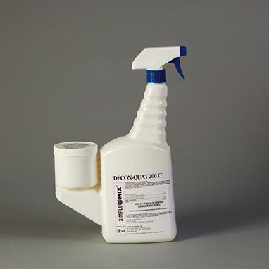 MedValue DECON-QUAT® SIMPLEMIX® Trigger Spray, Non-Sterile, 16 oz., Case