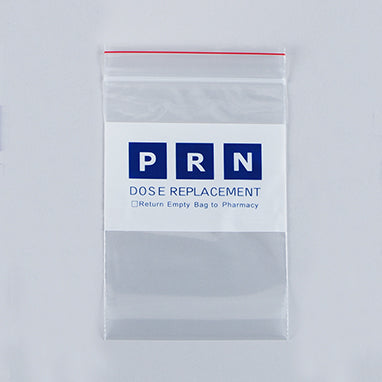 MedValue PRN Bags, Blue, 4 x 6