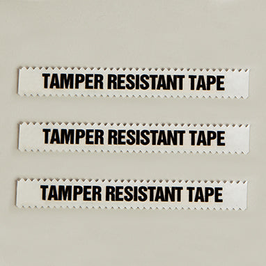 MedValue Tamper Resistant Tape, Clear, 1/2"W x 108'