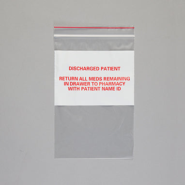 MedValue Discharged Patient Bags, 6 x 9