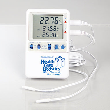 MedValue Hi-Accuracy Refrigerator Thermometer w/ 2 probes