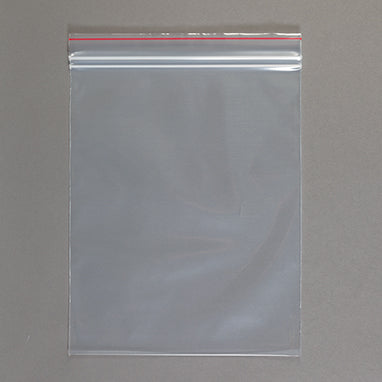 Premium Red Line Reclosable Bags, Double-Track, 8 x 10