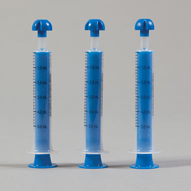 Comar® Oral Dispensers with Tip Caps, 5mL - Clear