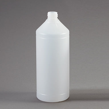 MedValue Cylinder Plastic Bottles, 1,000mL