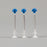 Comar® Oral Dispensers with Tip Caps, 0.5mL, Clear with White Plunger