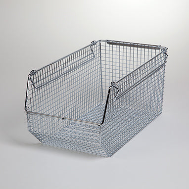 MedValue Wire Mesh Stack and Hang Bin, 9x7x14.5