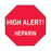 MedValue High Alert Heparin Labels