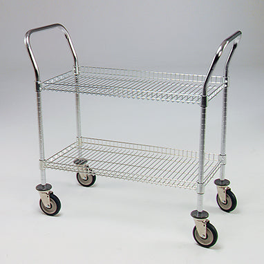 MedValue Heavy-Duty Cart, 2-Shelf