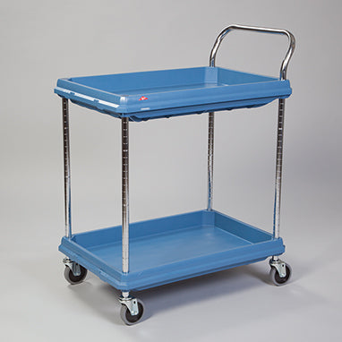 Metro® Deep Ledge Utility Cart, 2-Shelf