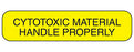 MedValue Cytotoxic Material Handle Properly Labels