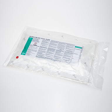 Sterile HYPO-CHLOR® 0.52% Wipes, Case, 12 x 12