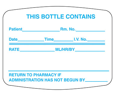 MedValue This Bottle Contains Labels