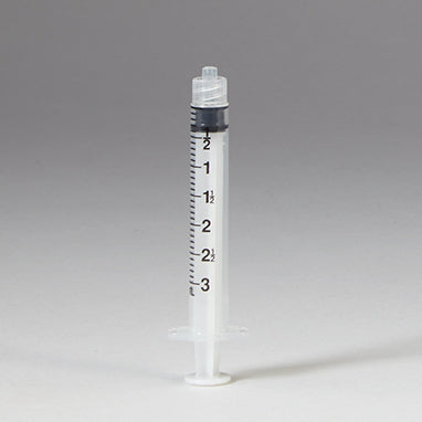 Sterile Monoject Luer-Lock Syringes, 3mL