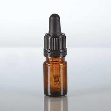 MedValue Amber Glass Bottles w/ Glass Droppers, 5mL