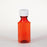 MedValue Amber Plastic Oval Medicine Bottles, 2 oz.