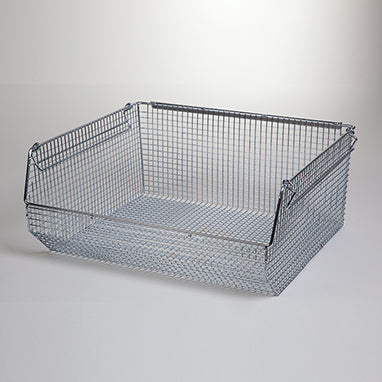 MedValue Wire Mesh Stack and Hang Bin, 17x7x14.5