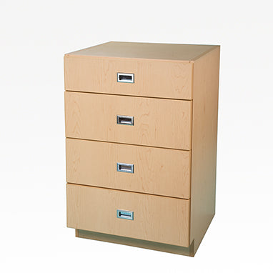 MedValue Four-Drawer Cabinet, 24 Inch