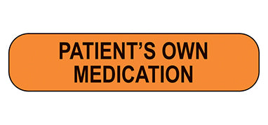 MedValue Patient's Own Medication Labels