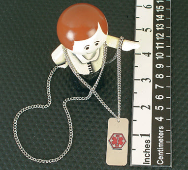 MedValue Emergency I.D. Necklace, Heart Patient