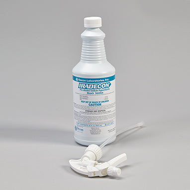 MedValue IRADECON® 0.52% Bleach Solution, Non-Sterile Trigger Spray, 32 oz., Case