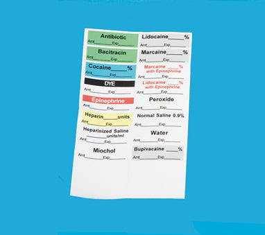 MedValue Sterile Preprinted Labels