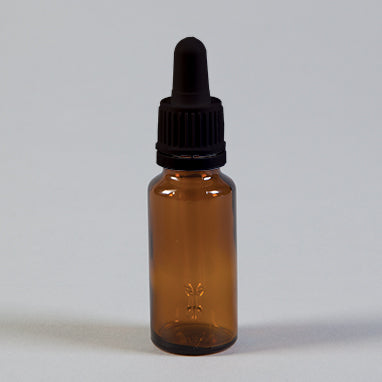 MedValue Amber Glass Bottles w/ Glass Droppers, 20mL