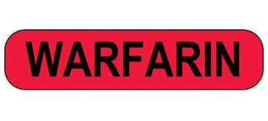 MedValue Warfarin Labels